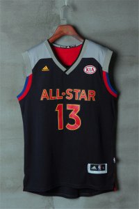 Maillot De Basket All Star 2017 NBA Western Anthony Davis 13 Noir